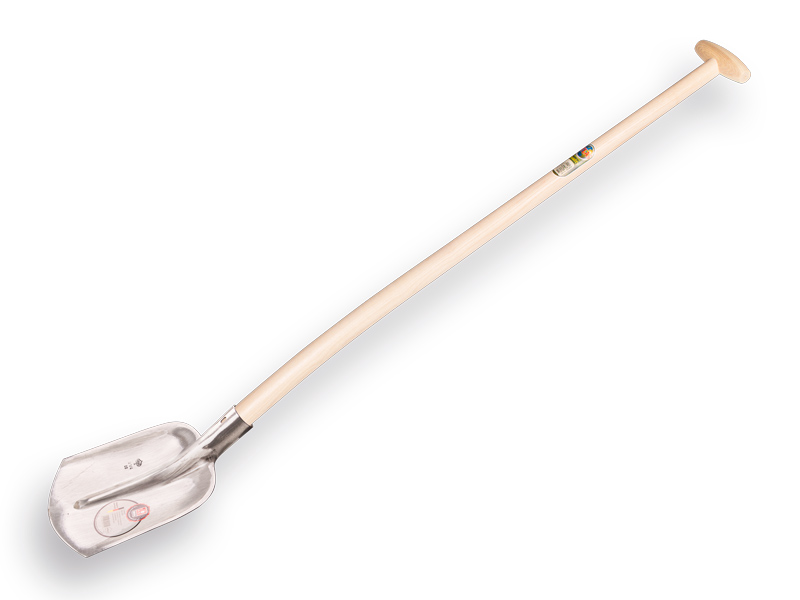 [705215] Steekbats ABC 1/4 00, gehard en gepolijst, met ATLAS schopsteel 110 cm gebogen, FSC 100%