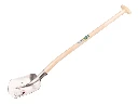 Schepbats ABC 1/2 00, gehard en gepolijst, met ATLAS Blijhamsteel 90 cm sterk gebogen