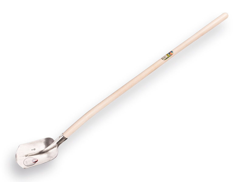 Schepbats ABC 1/2 00, gehard en gepolijst, met ATLAS batsesteel 130 cm gebogen, FSC 100%