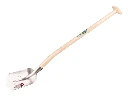 Schepbats ABC 1/2 0, gehard en gepolijst, met ATLAS Blijhamsteel 90 cm sterk gebogen