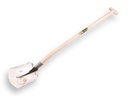 Schepbats ABC 1/2 0, gehard en gepolijst, met ATLAS Blijhamsteel 100 cm sterk gebogen