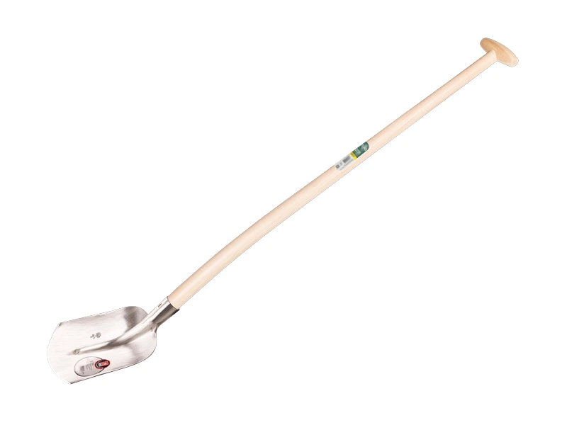 Schepbats ABC 1/2 0, gehard en gepolijst, met ATLAS schopsteel 110 cm gebogen, FSC 100%