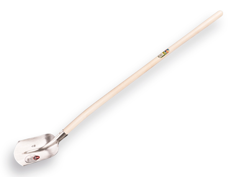 Schepbats ABC 1/2 0, gehard en gepolijst, met ATLAS batsesteel 130 cm gebogen, FSC 100%