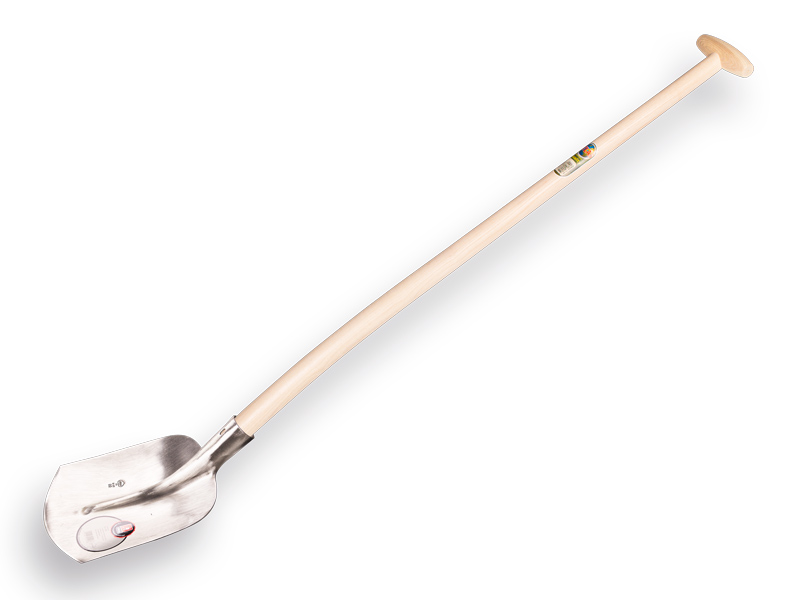 [705248] Schepbats ABC 1/2 00, gehard en gepolijst, met ATLAS schopsteel 110 cm gebogen, FSC 100%