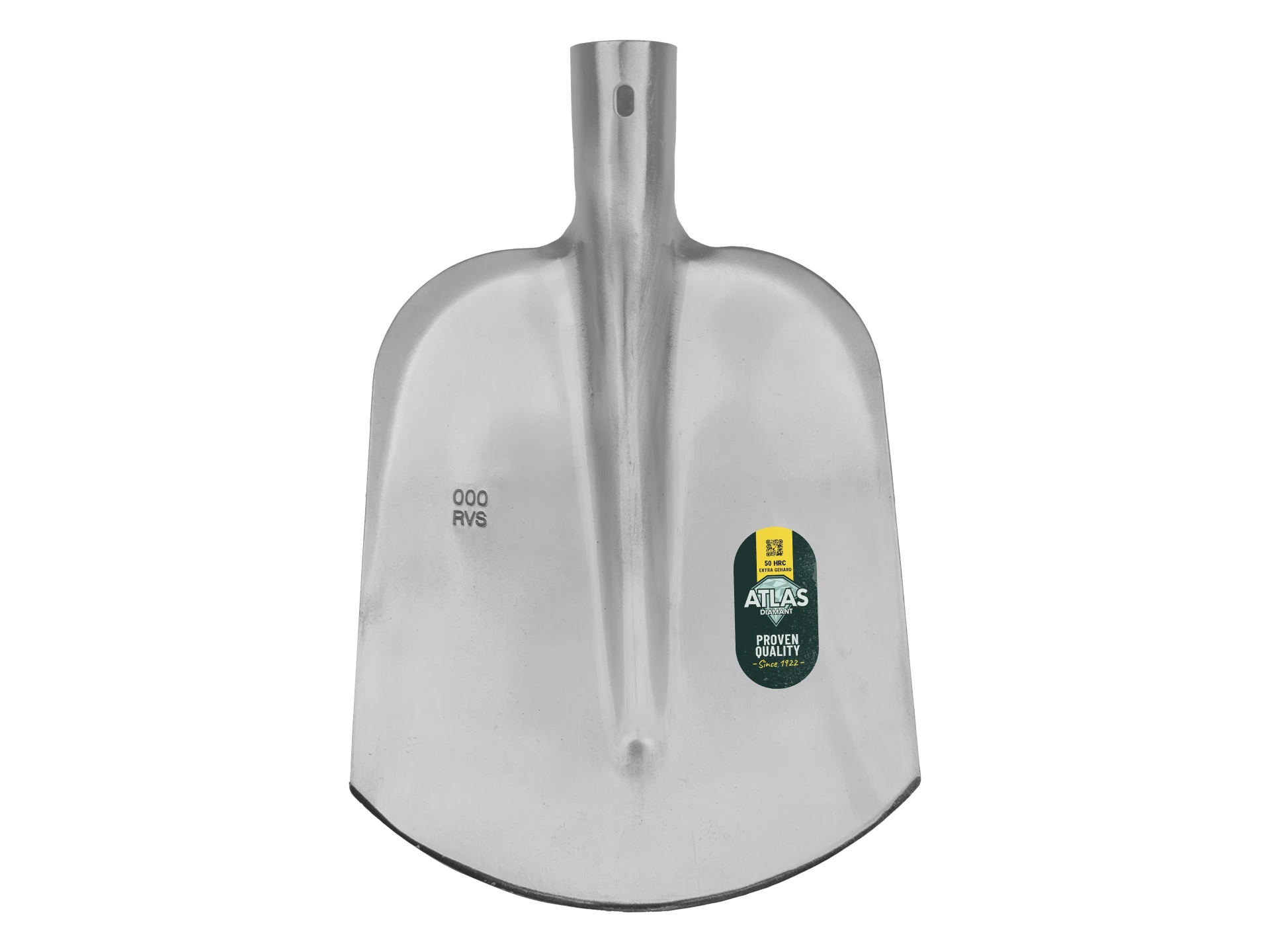 [710040] Steekbats ATLAS DIAMANT RVS 1/4 000, zonder steel