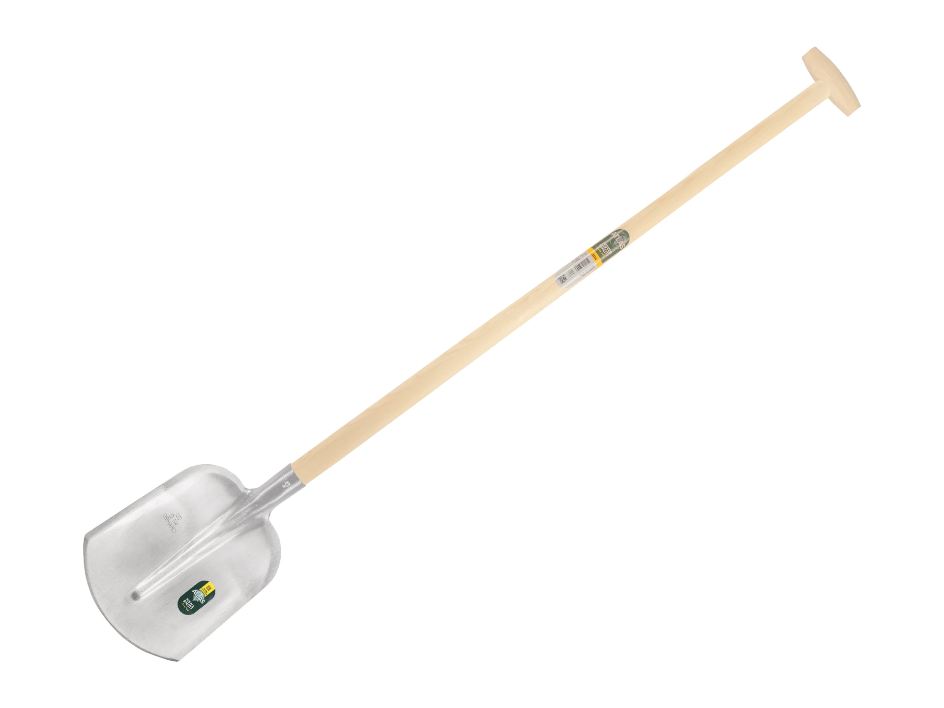 [735445] Steekbats ATLAS DIAMANT 1/4 00 gehard, gepolijst, met ATLAS Blijhamsteel 110 cm extra dubbel gebogen