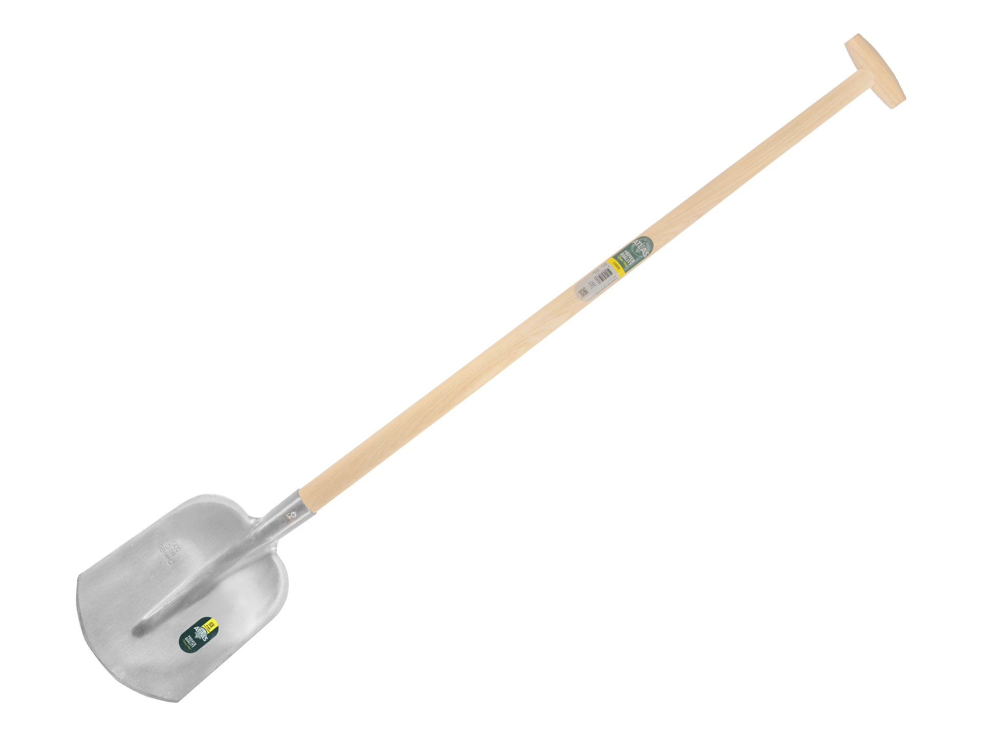 Steekbats ATLAS DIAMANT 1/4 000 gehard, gepolijst, met ATLAS Blijhamsteel 110 cm dubbel gebogen