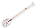 Steekbats ATLAS DIAMANT 1/4 00 gehard, gepolijst, met ATLAS Blijhamsteel 110 cm sterk gebogen
