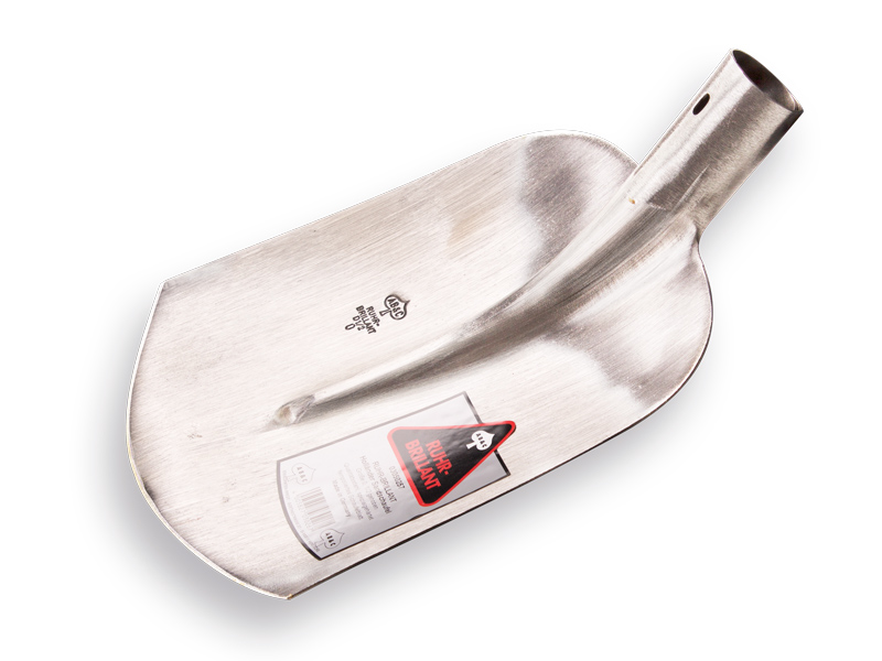 Schepbats RUHR BRILLANT 1/2 0, extra gehard en gepolijst, zonder steel