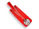 Kabelschop RUHR BRILLANT 11,5 cm 3/4 rood, onderkant recht, zonder steel