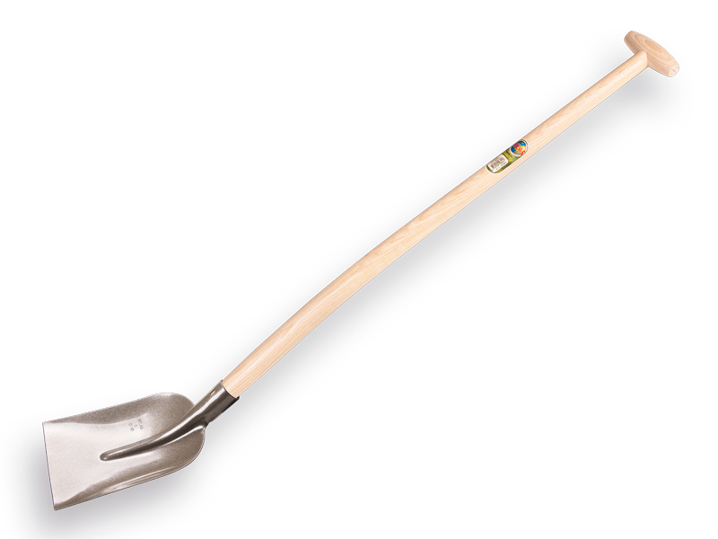 [770360] Betonschop ATLAS 1/2 0 gehard, met ATLAS schopsteel 100 cm gebogen, FSC 100%