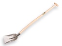 Betonschop ATLAS 1/2 0 gehard, met ATLAS schopsteel 100 cm gebogen, FSC 100%