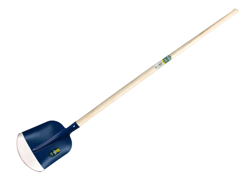 Schepbats ATLAS DIAMANT 3/4 0 blauw, gehard en gepolijst, met batsesteel 130 cm gebogen