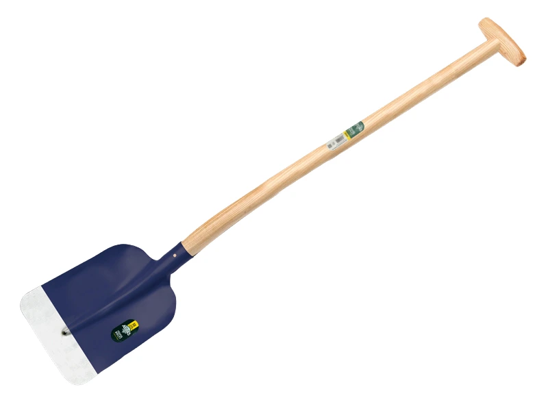 [770598] Betonschop ATLAS DIAMANT 1/2 0 blauw afgerond, met ATLAS Blijhamsteel 110 cm dubbel gebogen