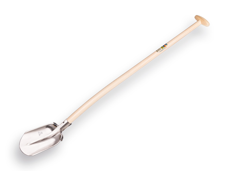 [780860] Steekbats ATLAS DIAMANT 1/4 000, gehard en gepolijst, PLATTE OPSTAP, met ATLAS schopsteel 110 cm gebogen, FSC 100%