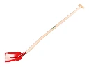 Betonschop ATLAS 1/2 0 rood, extra gehard, met ATLAS Blijhamsteel 110 cm extra dubbel gebogen