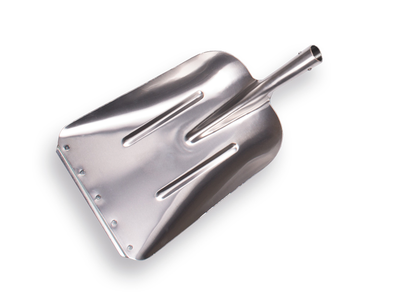 Graanschop ATLAS Zweeds model, aluminium met strip, 33 x 43 cm, zonder steel