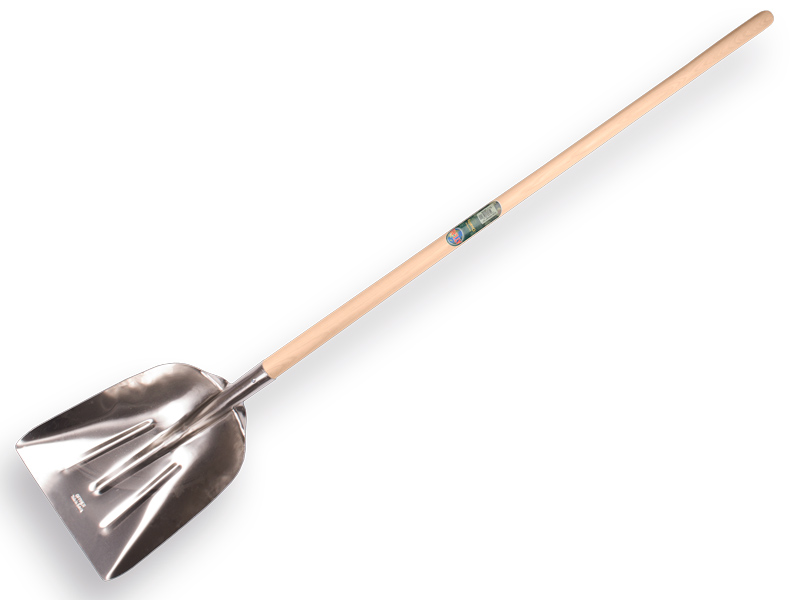 [790128] Graanschop OFFNER aluminium zonder strip, met ATLAS batsesteel 130 cm, FSC 100%