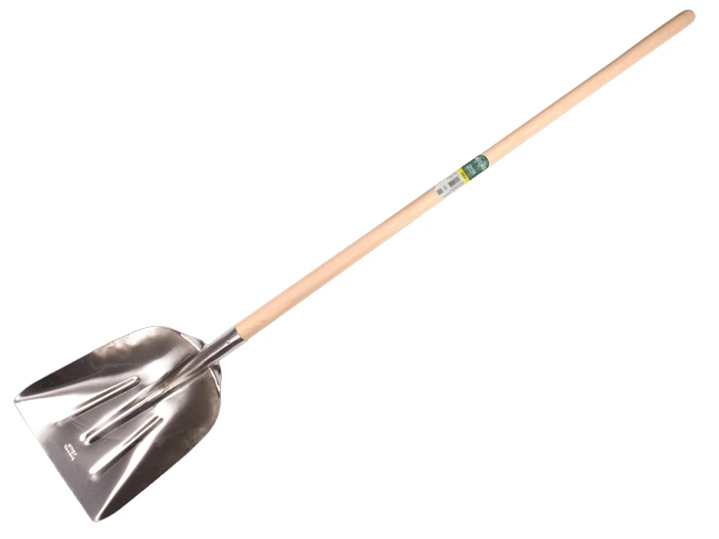 [790128] Graanschop OFFNER aluminium zonder strip, met ATLAS batsesteel 130 cm, FSC 100%