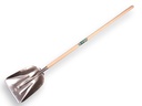 Graanschop OFFNER aluminium met strip en ATLAS batsesteel 130 cm, FSC 100%