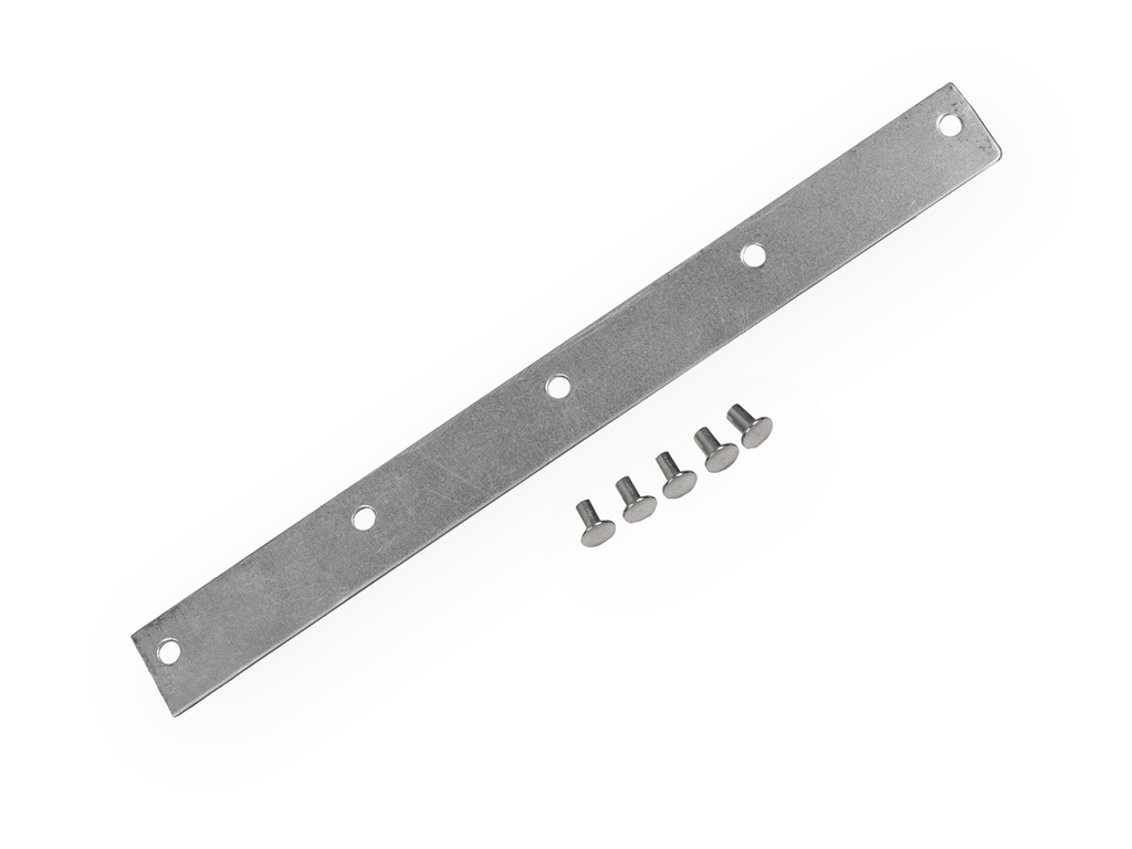 Slijtstrip 28 cm met 5 klinknagels voor ATLAS graan- en ballastschoppen