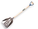 Graanschop OFFNER aluminium zonder strip en ATLAS PD-steel 95 cm gebogen, FSC 100%