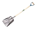 Graanschop ATLAS Zweeds model, aluminium met strip en ATLAS PD-steel 95 cm recht, FSC 100%