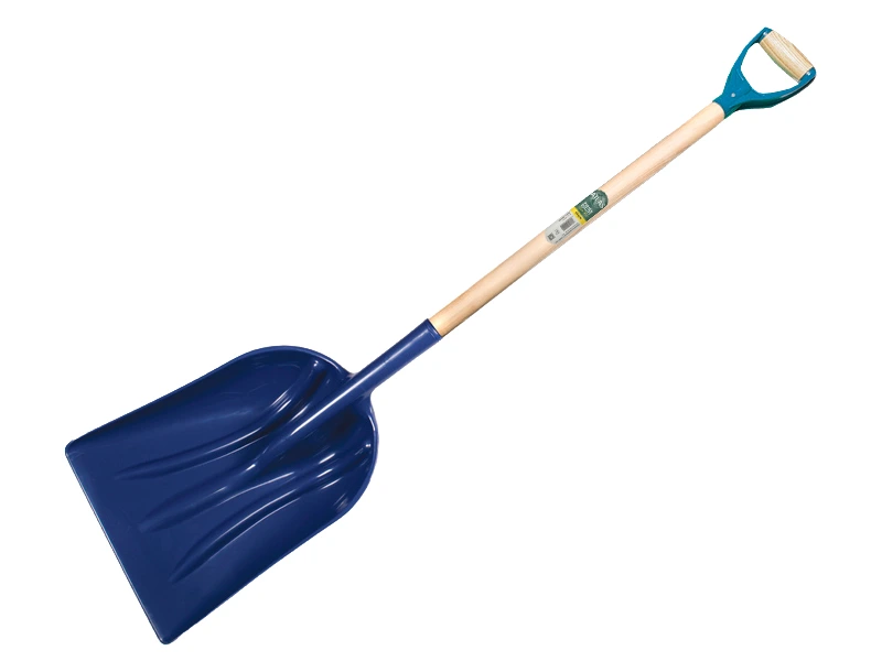 [790191] Graanschop - Sneeuwschep ATLAS kunststof, met rechte ESSEN PD-steel 95 cm, FSC 100%