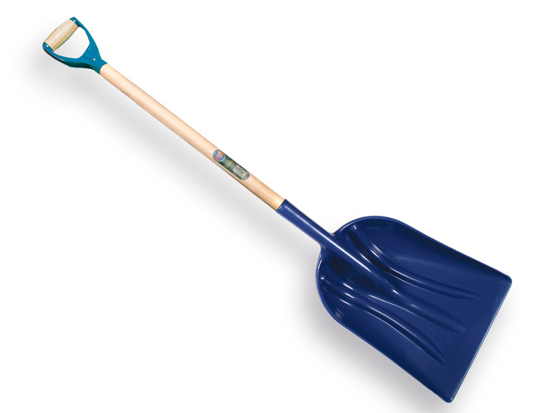 Sneeuwschep - Graanschop ATLAS kunststof, met rechte ESSEN PD-steel 95 cm