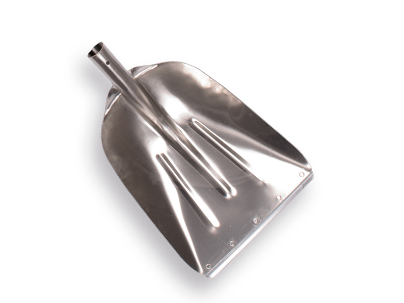 Graanschop ATLAS aluminium met strip, zonder steel