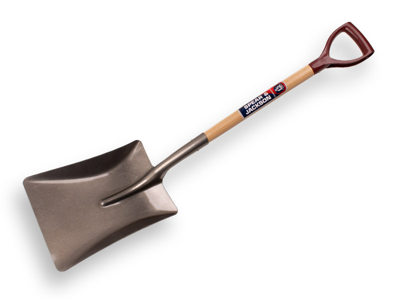Ballastschop SPEAR & JACKSON 2521 WE staal, 30,5 x 37 cm, met PD-steel 70 cm
