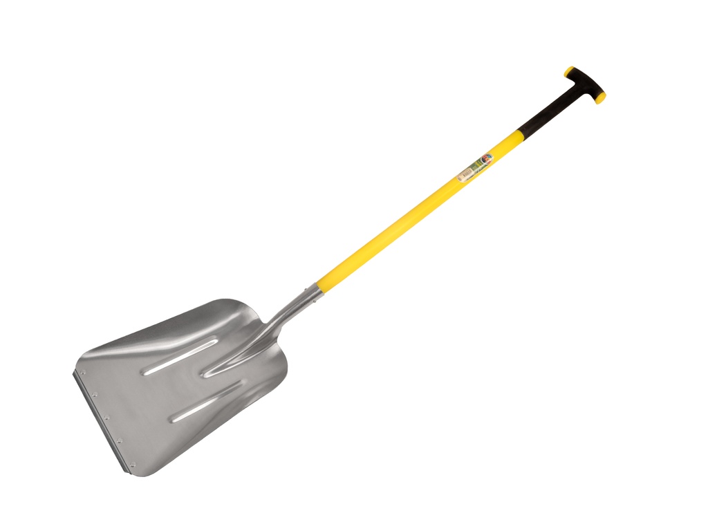 [798062] Graanschop ATLAS Zweeds model, aluminium met strip en FIBERGLAS T-steel 100 cm