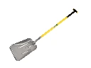 Graanschop ATLAS Zweeds model, aluminium met strip en FIBERGLAS T-steel 100 cm