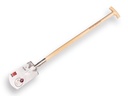 Spade IDEAL 1006 nr.1 gepolijst, met ESSEN T-steel 85 cm, bladmaat 16,5 x 27 cm