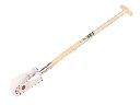 Spade IDEAL 1006 nr.1 gepolijst, met OPSTAP en ATLAS T-steel 85 cm, bladmaat 16,5 x 27 cm