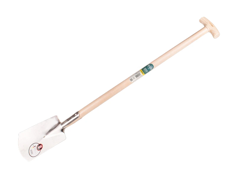 [810065] Spade IDEAL Löwe nr 2 gepolijst, met ATLAS T-steel 95 cm, bladmaat 18 x 28 cm
