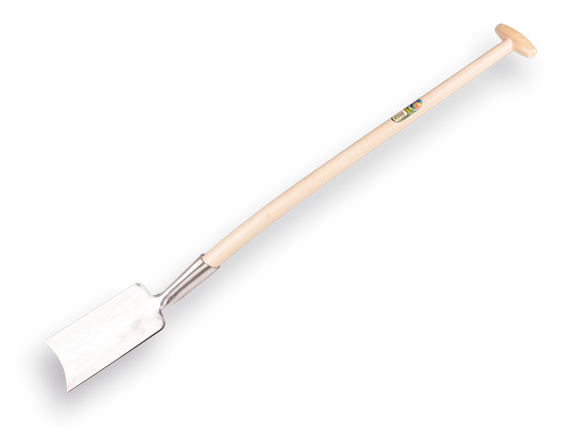 [810140] Betuwse kleispade MERKUS gesmeed, met ATLAS T-steel 100 cm en doorgestoken hilt, FSC 100%
