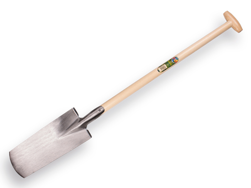 [810160] Grondwerkspade ATLAS DIAMANT met OPSTAP, blad 39 x 14 cm, met ATLAS schopsteel 85 cm, FSC 100%