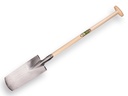 Grondwerkspade ATLAS DIAMANT met OPSTAP, blad 39 x 14 cm, met ATLAS schopsteel 85 cm