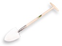 Boskoopse spade ATLAS DIAMANT gesmeed spits, met ATLAS steel 80 cm en brede hilt, FSC 100%