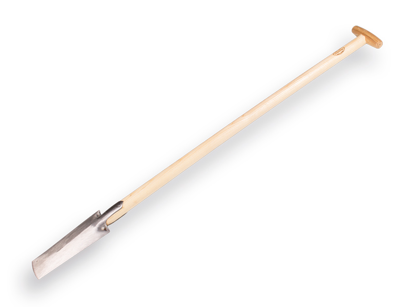 [810210] Pootspade DE WIT met ESSEN T-steel 80 cm