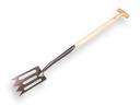 Spork spade DE WIT gesmeed met zwanenhals en ESSEN T-steel 75 cm