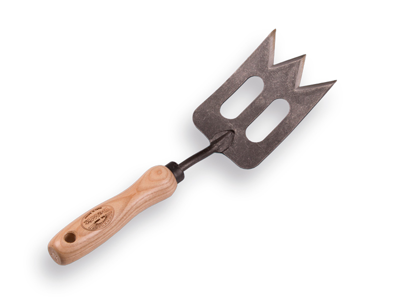 [810232] Handspork DE WIT gesmeed 8 cm, met ESSEN handvat 14 cm