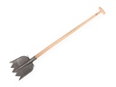 Spats DE WIT gesmeed met opstap en ESSEN T-steel 110 cm