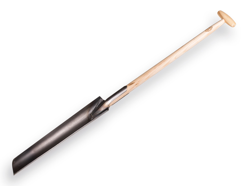 [810400] Draineerboorspade DE WIT bladmaat 60 cm, met ESSEN T-steel 75 cm