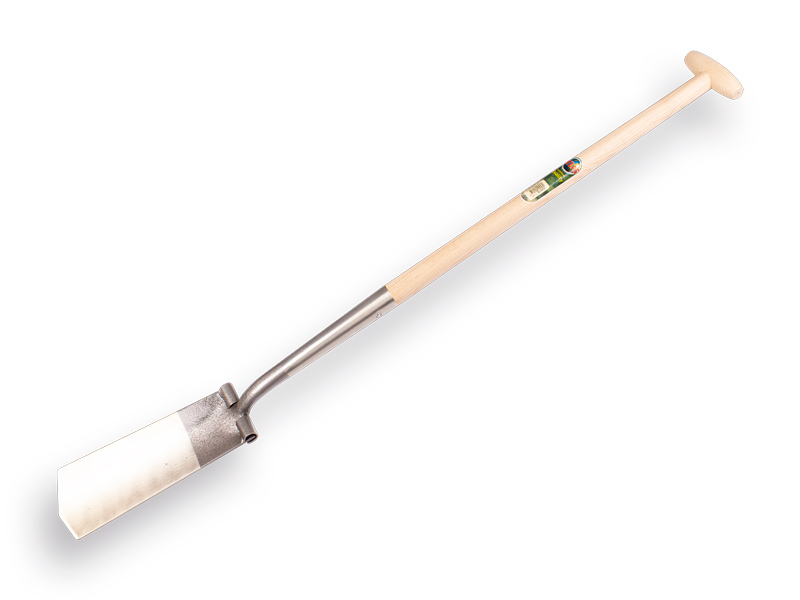 [810453] Kabelspade ATLAS DIAMANT met RONDE OPSTAP en ATLAS T-steel 80 cm, FSC 100%