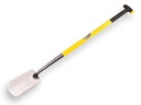 Spade ATLAS DIAMANT gepolijst, met ATLAS FIBERGLAS T-steel 88 cm, totale lengte 125 cm
