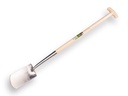 Spade ATLAS gepolijst, met fiberkern ATLAS T-steel 80 cm