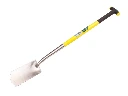 Spade ATLAS DIAMANT gepolijst, met ATLAS FIBERGLAS T-steel 78 cm, totale lengte 115 cm
