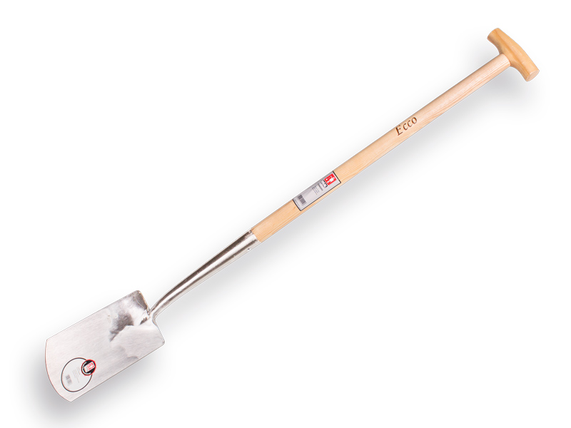 Spade IDEAL Ecco 1106 gepolijst, met ESSEN T-steel 80 cm
